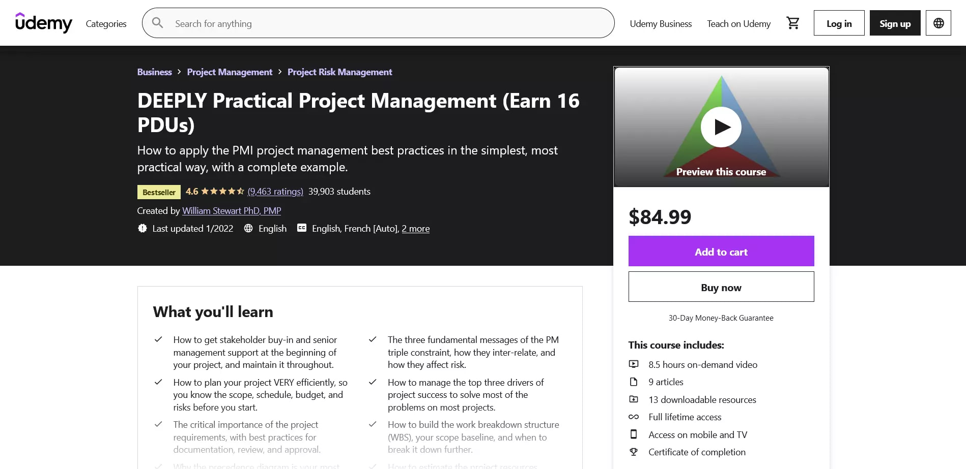 project management 17