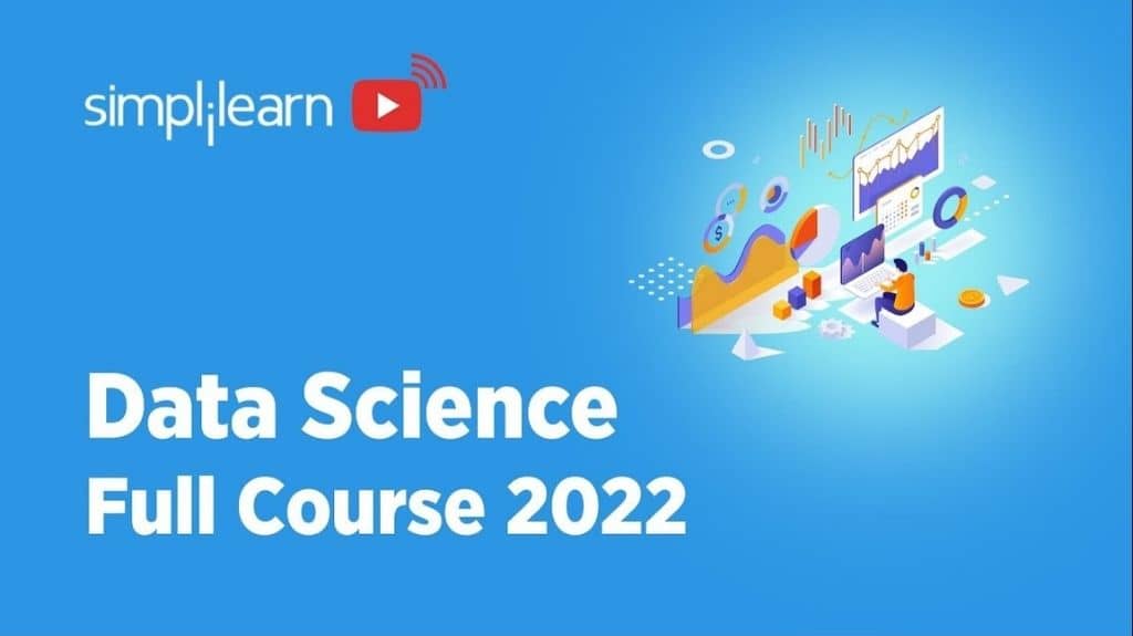 Data Science Full Training Course on YouTube by Simplilearn