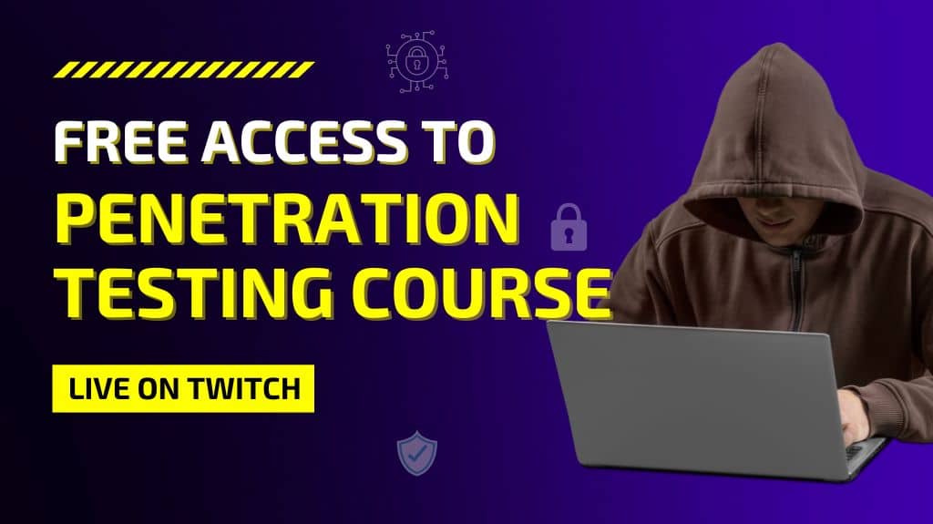 Kali Linux team announces Free Access to Penetration Testing Course live on Twitch